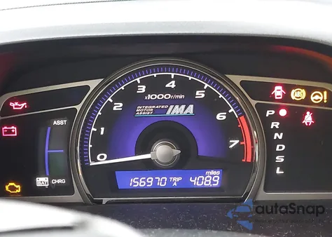 2008 Honda Civic Hybrid from USA, damaged, VIN JHMFA36268S003887